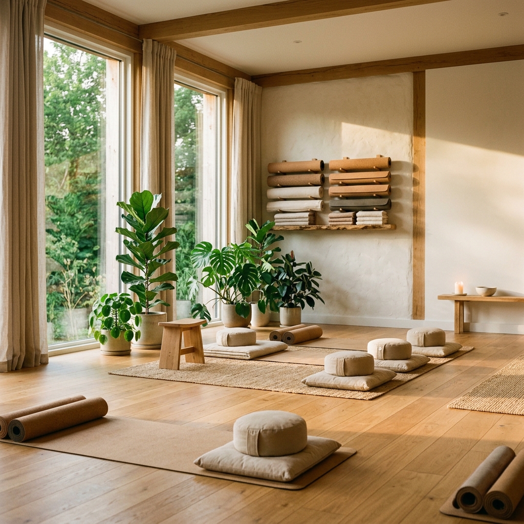 Tranquil Yoga Room